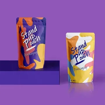 Coffee Stand-Up Pouch design example UPS-0419