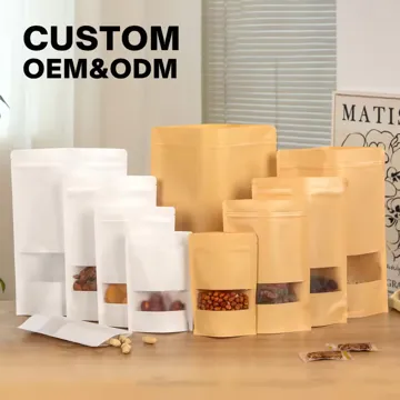 Kraft-Look Dried Fruit & Nut Stand-Up Pouch design example UPS-0427