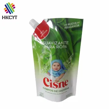 Detergent & Shampoo Spout Pouch design example UPS-0432