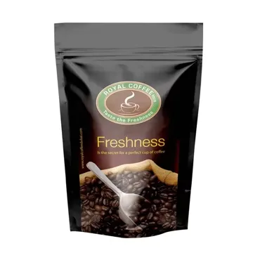 Coffee Stand-Up Pouch design example UPS-0437