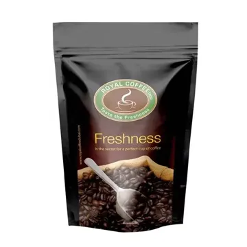 Coffee Stand-Up Pouch design example UPS-0438