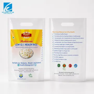 Rice Stand-Up Pouch design example UPS-0443