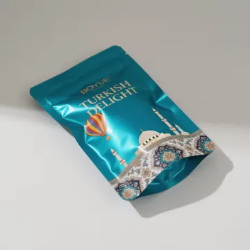 Dried Fruit & Snack Stand-Up Pouch design example UPS-0461