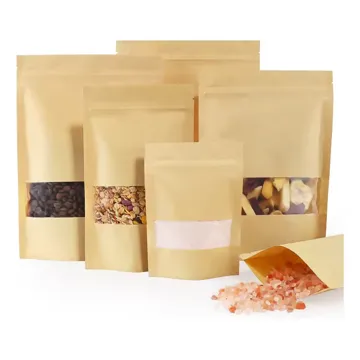 Kraft-Look Food Stand-Up Pouch design example UPS-0473