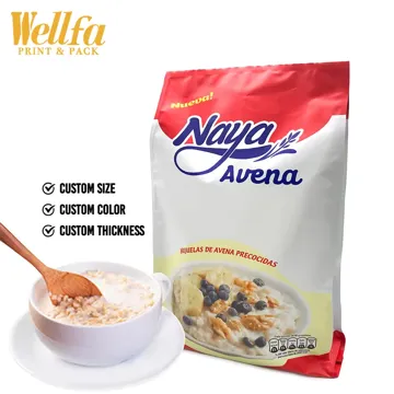 Rice & Cereal Stand-Up Pouch design example UPS-0481
