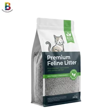 Window Cat Litter Flat-Bottom Pouch design example UPS-0482