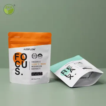 Protein Powder Stand-Up Pouch design example UPS-0492