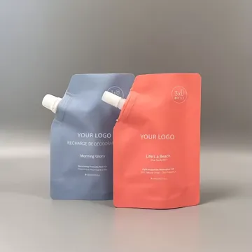 Matte Liquid Soap Spout Pouch design example UPS-0497