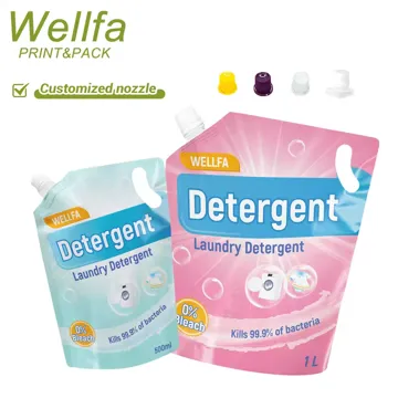 Shampoo & Soap Spout Pouch design example UPS-0498