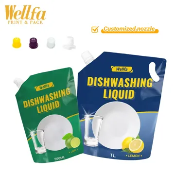 Soap & Detergent Spout Pouch design example UPS-0499