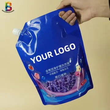 Laundry Detergent Spout Pouch design example UPS-0511