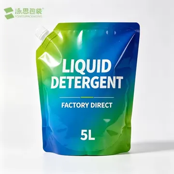 Soap & Detergent Spout Pouch design example UPS-0512