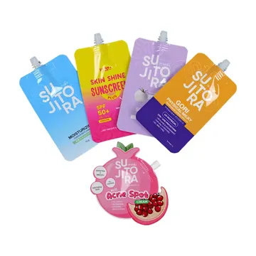 Lotion Spout Pouch design example UPS-0513