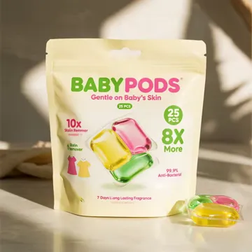Laundry Pod & Powder Stand-Up Pouch design example UPS-0514