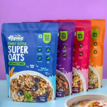 Oat & Granola Snack Stand-Up Pouch design example UPS-0518
