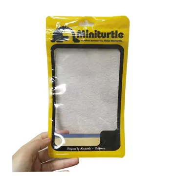 Clear Phone Accessory Stand-Up Pouch design example UPS-0524