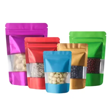 Window Flour & Feed Stand-Up Pouch design example UPS-0536