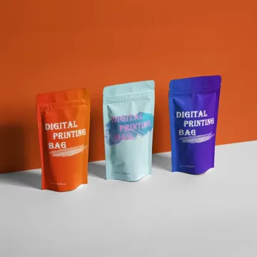 Coffee Stand-Up Pouch design example UPS-0540