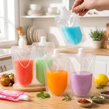 Clear Mineral Water Spout Pouch design example UPS-0548