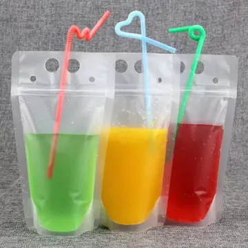 Juice & Drink Stand-Up Pouch design example UPS-0551